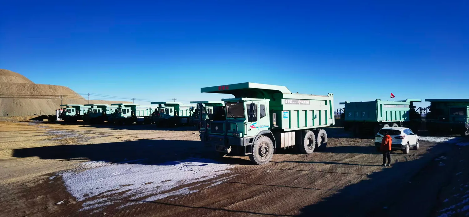 120T methanol range-extended mining truck